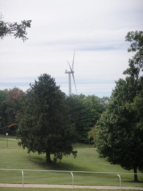 L'éolienne de St. Olaf qui produit 1/3 de la consommation du campus