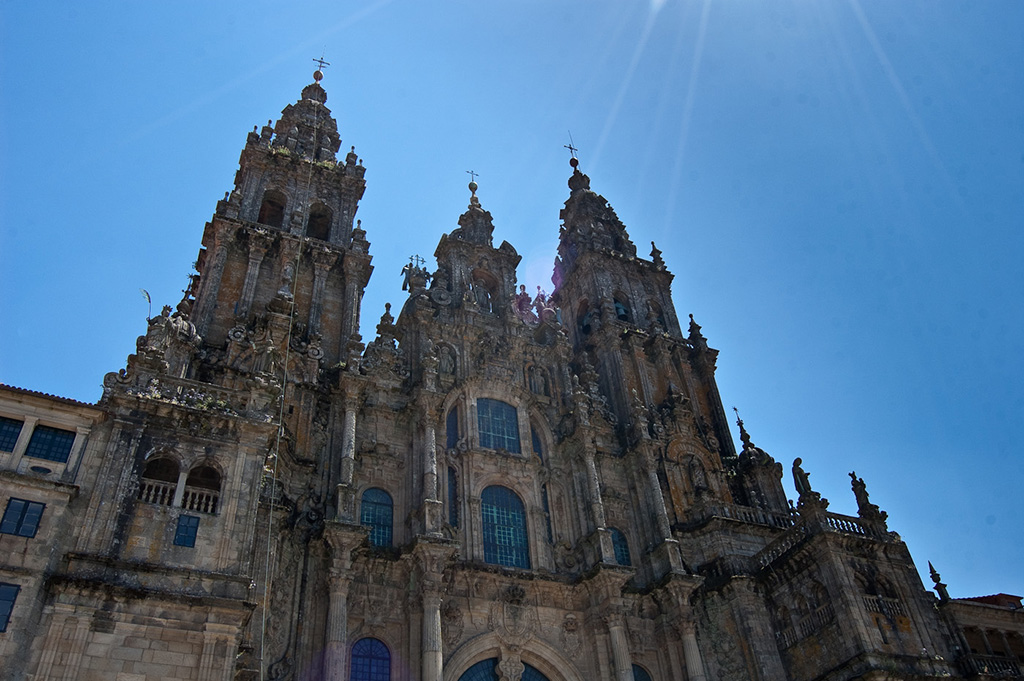 Camino de Santiago: O Pedrouzo - Monte do Gozo - Catedral de Santiago