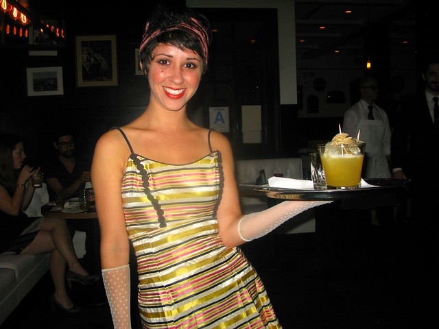 Cocktail waitress by Caroline on Crack