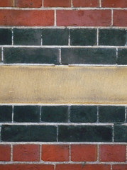 Exterior Brick and Stone Detail, William Butterfield, All Saints Margaret Street, London