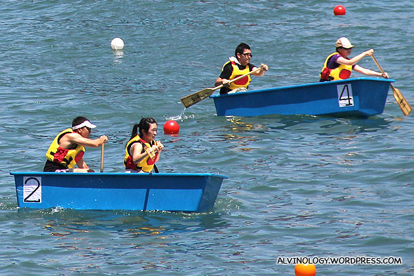 Darren and Violet put on a good fight, but eventually came in second after the Philippines team