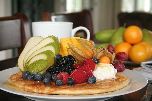 Pancakes with Fruit