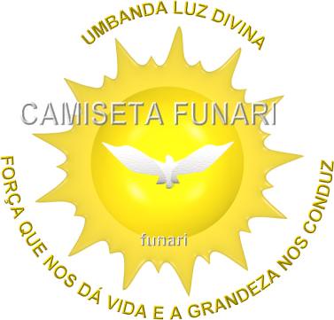 desenho bandeira simbolo umbanda pomba sol