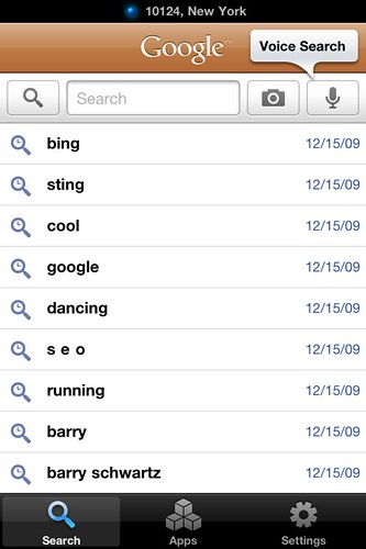 Google Goggles iPhone