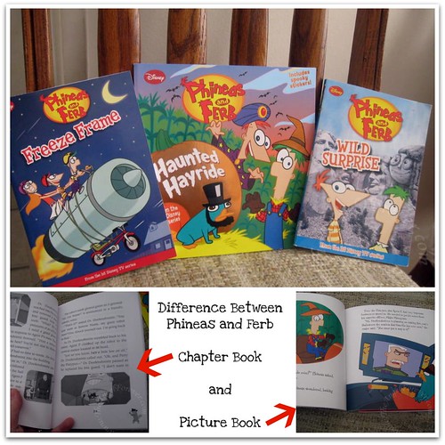 Phineas and Ferb Books