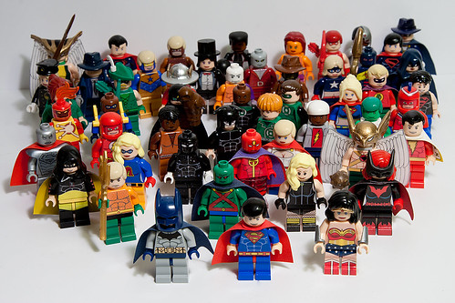 DC Hero Minifigs (most of them)