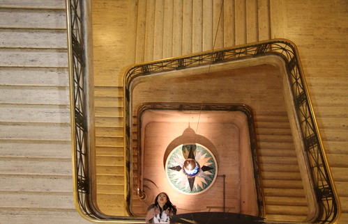 Stairway at Benjamin Franklin Institute, Philadelphia, PA