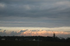 France, de Moulins à Paris : Autoroute et Paysages, une traversée du territoire : " nuages "