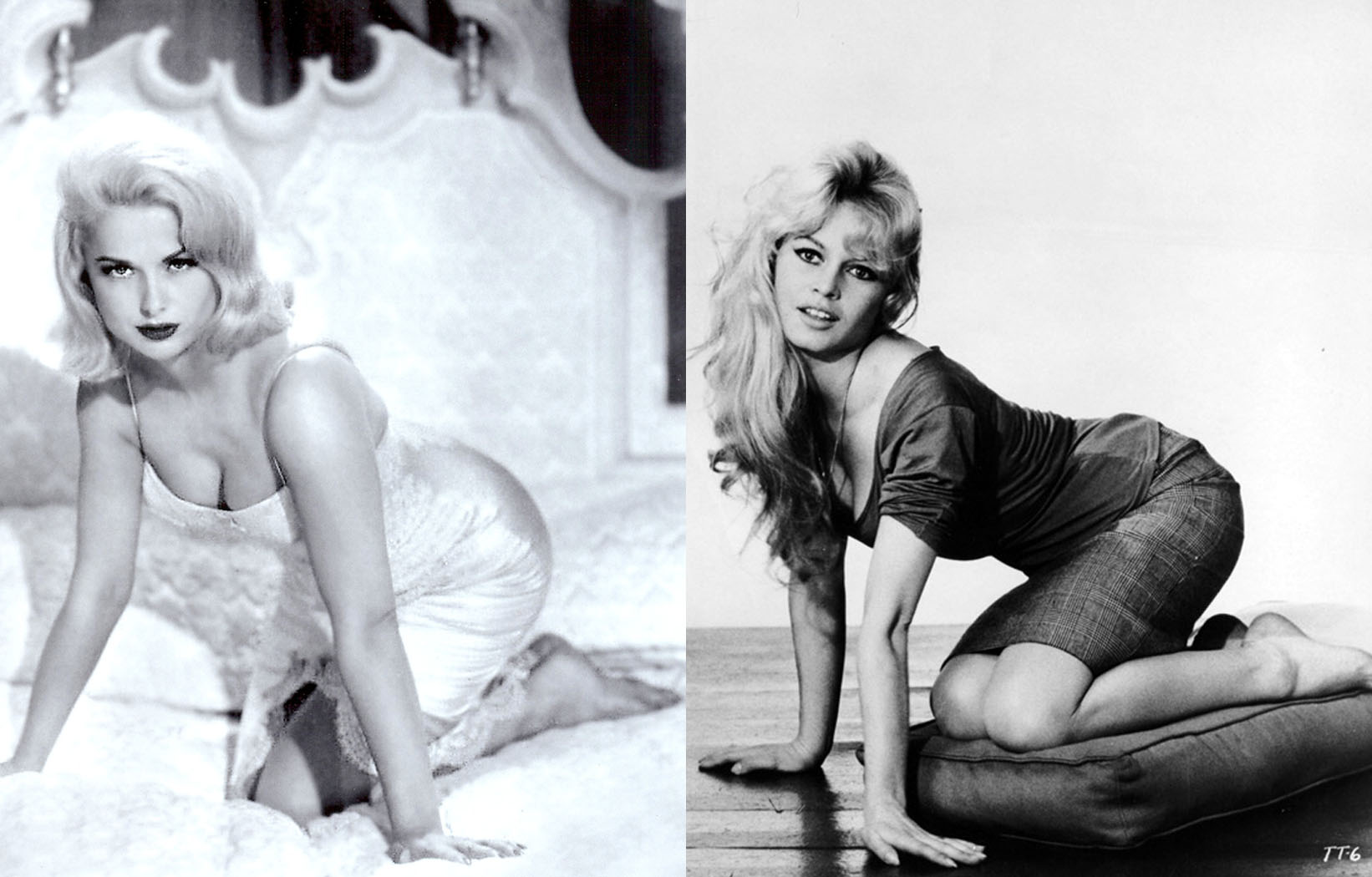 Jayne Mansfield was a top sex symbol, a fame she gained mainly through her ...