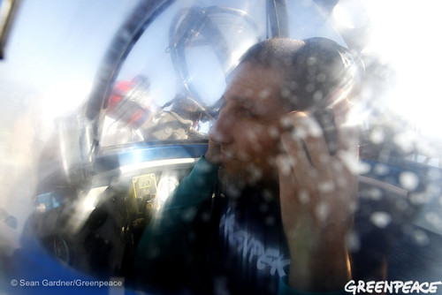 Headset Check In The Greenpeace Submarine