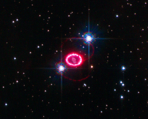 New Hubble Observations of Supernova 1987A Trace Shock Wave
