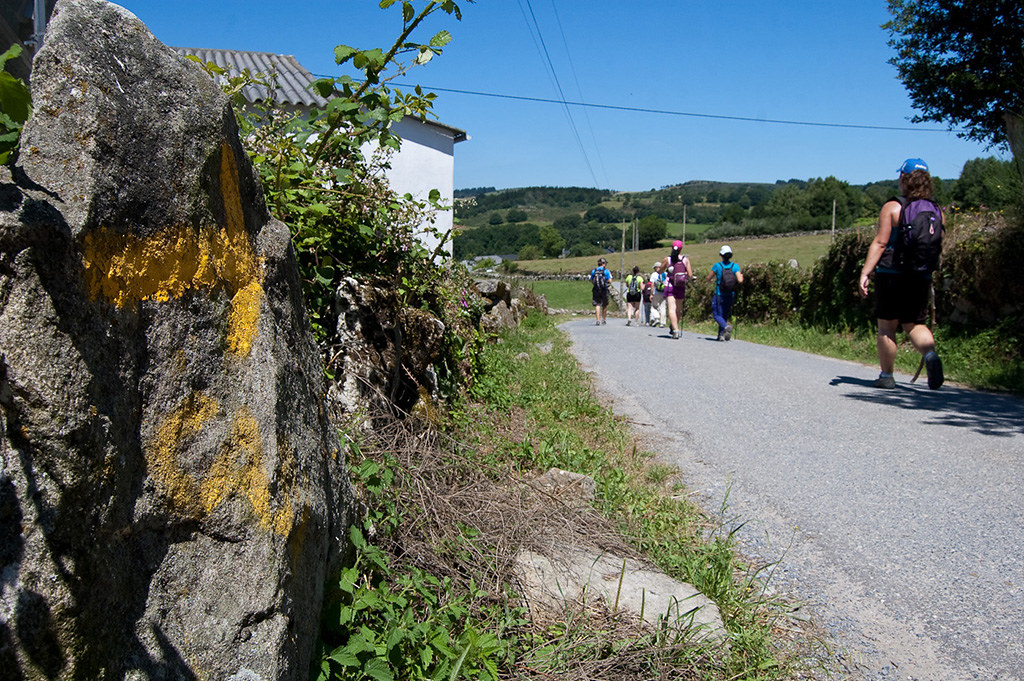 Camino de Santiago: Etapa de Sarria a Portomarín