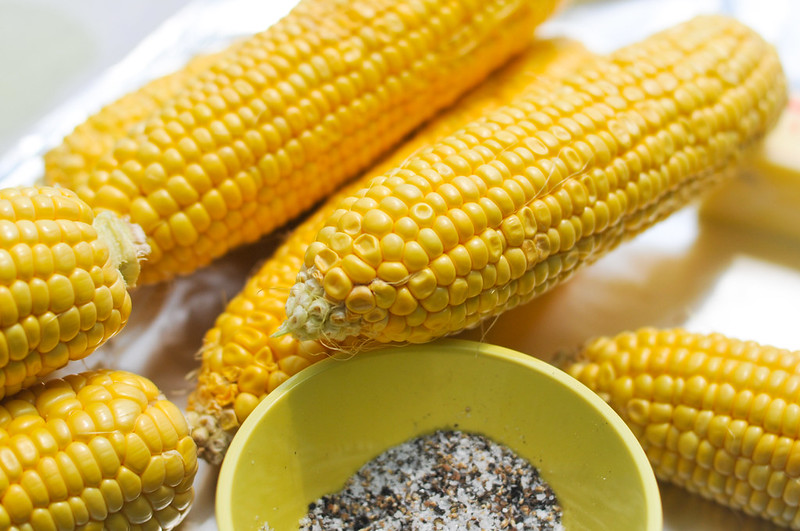 Grilled Corn with Chili Lime Butter