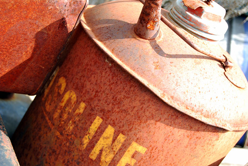 Rusty Gas Can