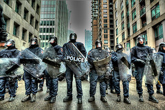 Police Line - G20 Summit Toronto