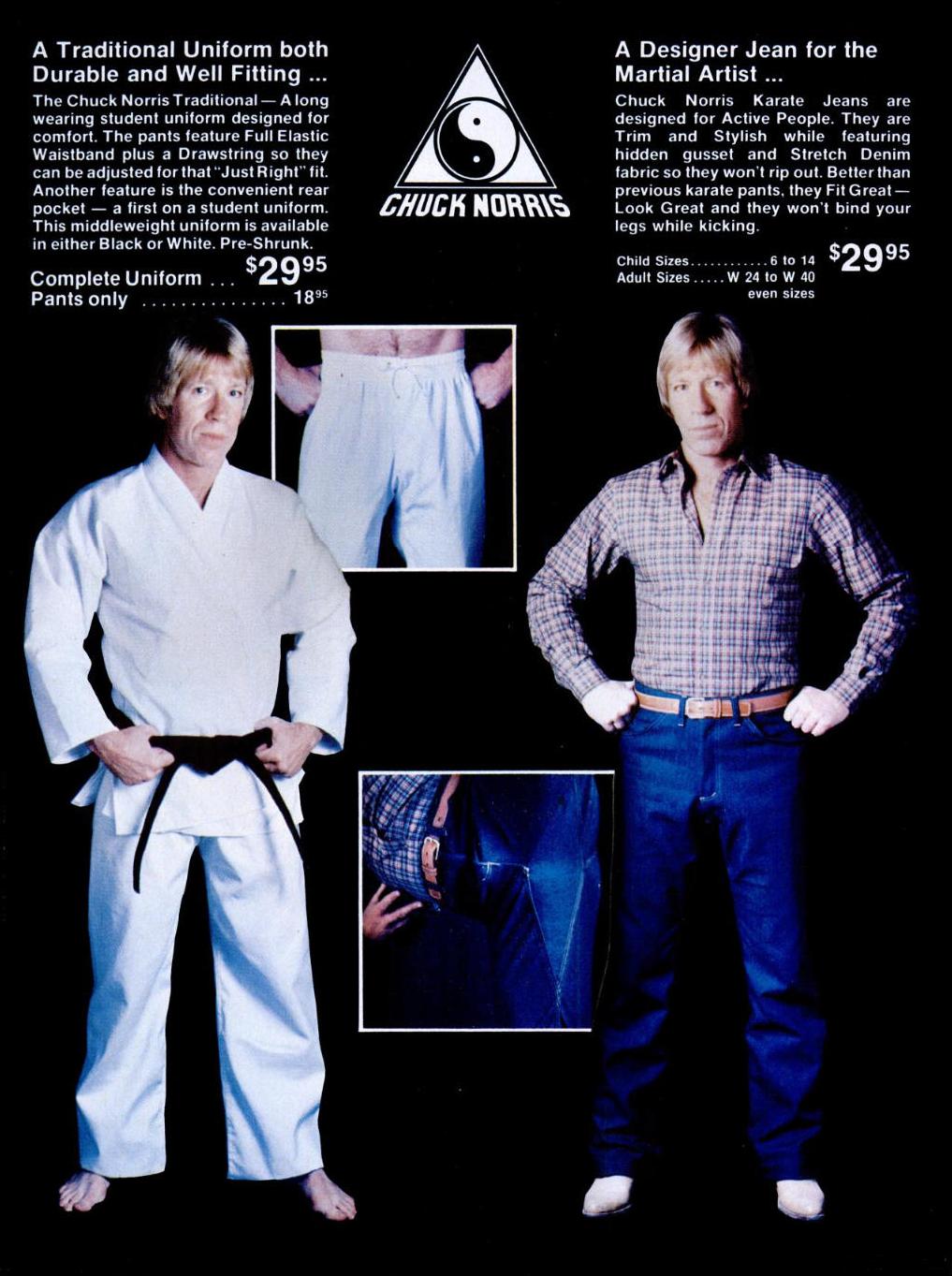 chuck norris action pants for sale. 