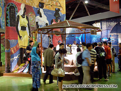 The joint pavilion is like a giant pasar malam - you can skip them if rushing