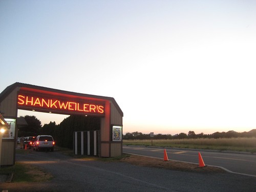 Shankweiler's Drive In Entrance Neon
