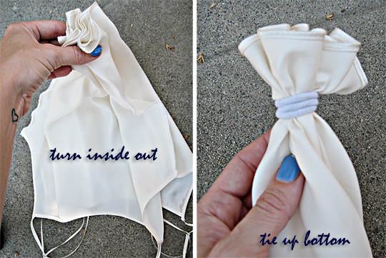 satin wedding bag DIY+how to make a wedding bag