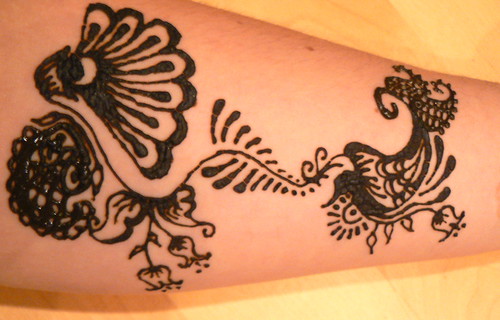 henna forearm