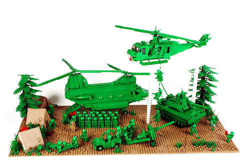 Army Men Lego minifig MOC