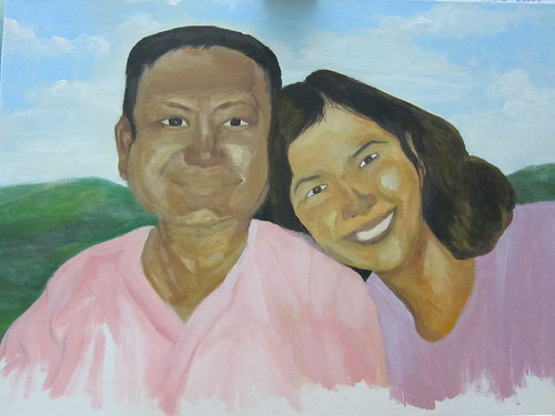 portrait - mom and dad (finished)