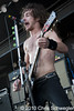 Airbourne @ Rockstar Energy Uproar Festival, First Midwest Bank Amphitheatre, Chicago, IL - 08-21-10