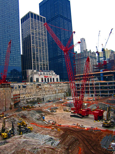 WTC Transit Hub Construction
