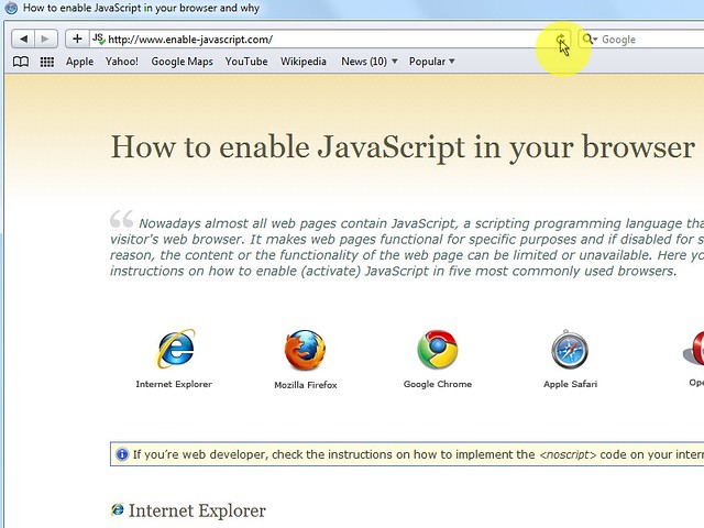 How To Enable Javascript In Your Browser And Why - on roblox mozilla firefox not responding o type here to