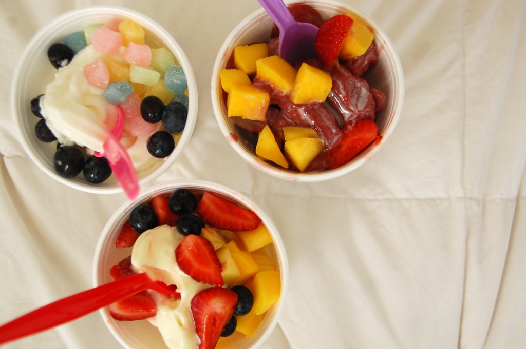 yogurt with my sisters