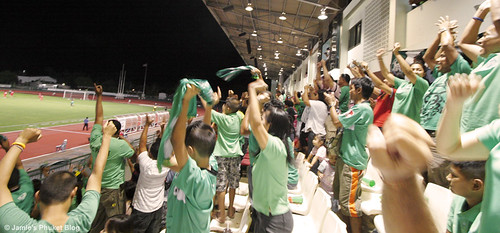 Cheers as Phuket score a second goal