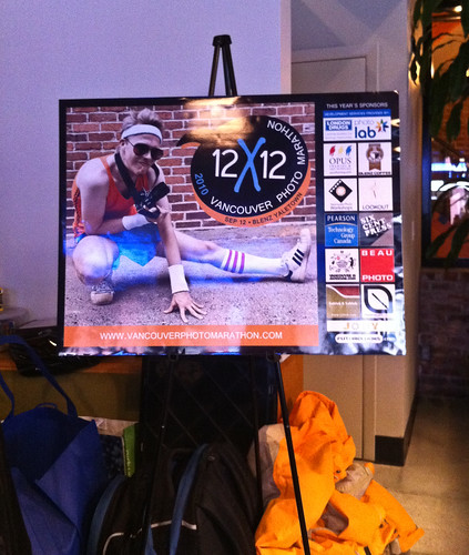 12x12 Photo Marathon event poster