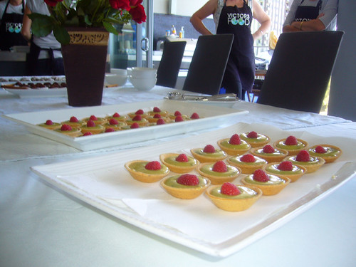 Cooking Classes Sydney - White Chocolate, Lime &amp; Basil Tarts