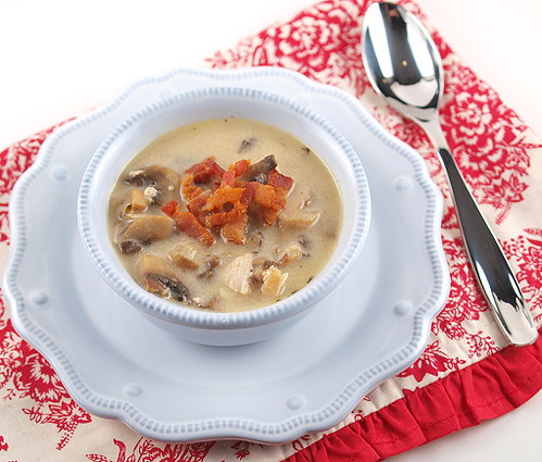 Turkey and Mushroom Soup