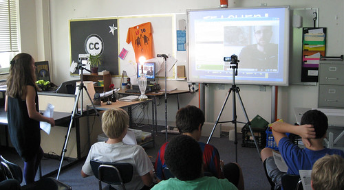 Skype in the Classroom by mrmayo, on Flickr