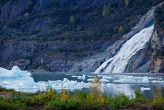 Glacier-fed Waterfall