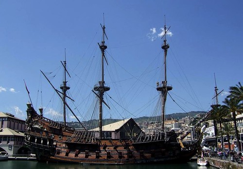 a Pirate Ship from Roman Polanski's Film
