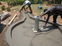 Ebumamu pri school-new re-constructed well pad.