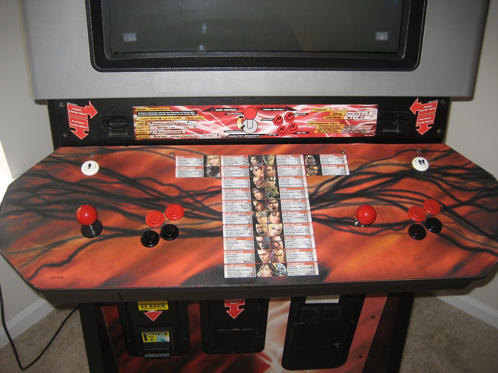 Tekken 5 Dark Resurrection Arcade Marquee 26" x 8" 