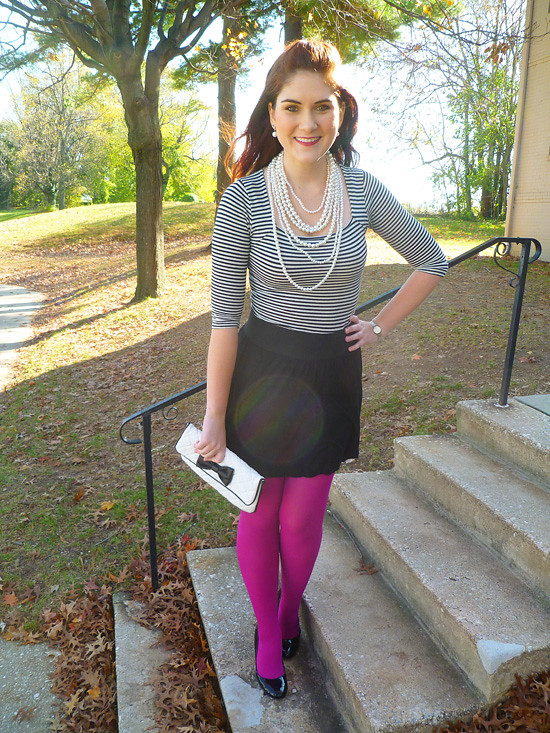 The Joy of Fashion: Bold tights out of nowhere!