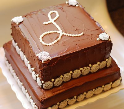Chocolate Chocolate Mousse Birthday Cake