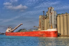 Day 149 - Loading Grain In Sarnia