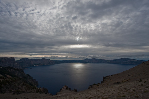 Clouds Over Crater Lake