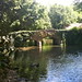 The bridge to Bibury Mill