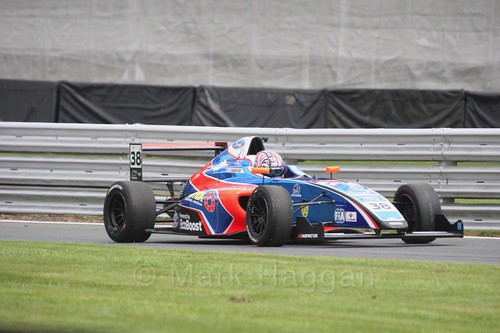 Jamie Caroline in British Formula Four at Oulton Park, May 2017