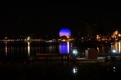 Spaceship Earth as seen from World Showcase • <a style="font-size:0.8em;" href="http://www.flickr.com/photos/28558260@N04/34817523175/" target="_blank">View on Flickr</a>