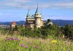 The fairy-tale Bojnický zámok Castle in Slovakia