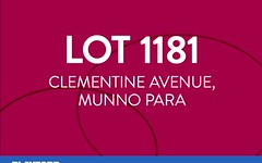 Lot 1181, Clementine Avenue (Playford Alive), Munno Para SA