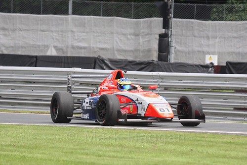 Oscar Piastri in British Formula Four at Oulton Park, May 2017