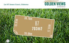 Lot 87, James Court (Golden Views), Gisborne VIC